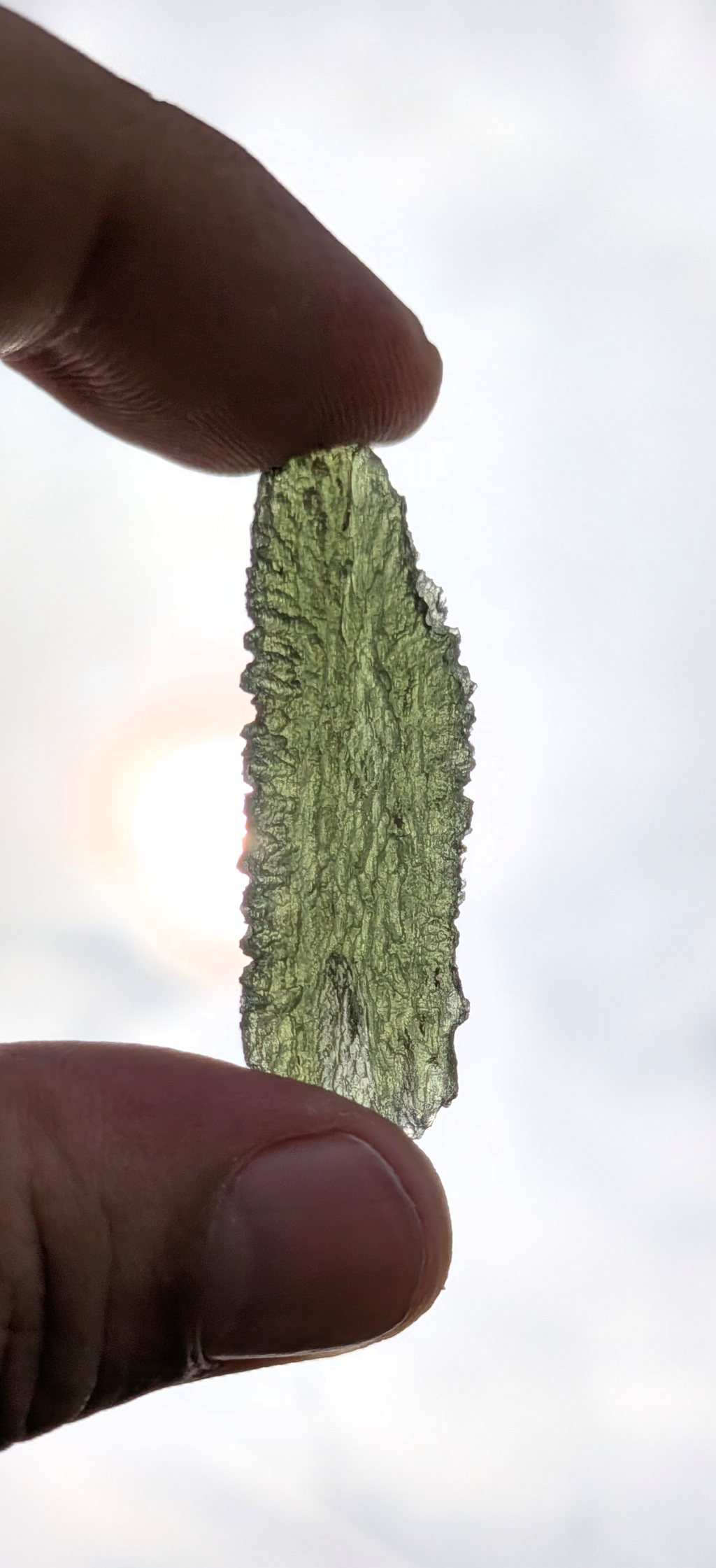 A++ Grade Moldavite From Marouskovo Pole #88 - 5,77g