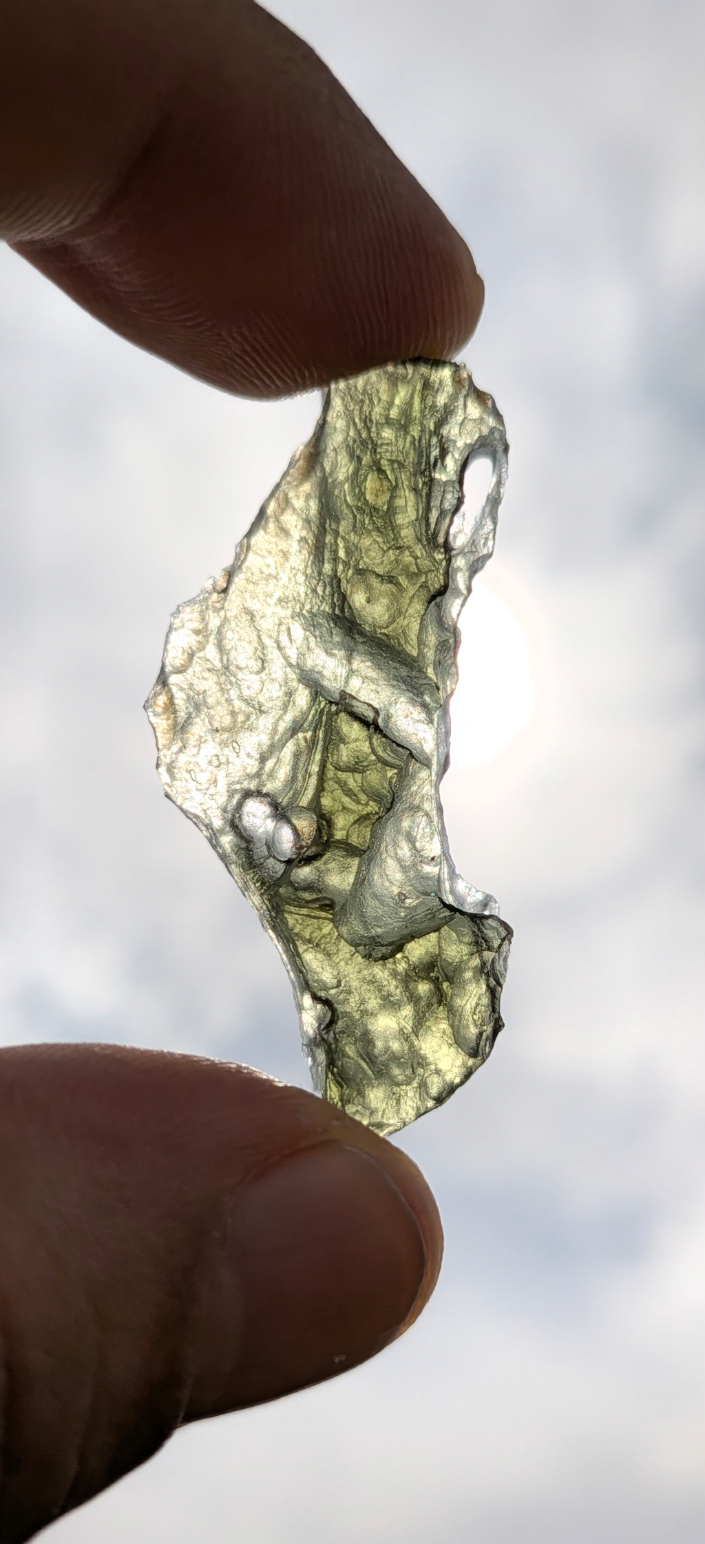 A++ Grade Moldavite From Dolni Chrastany #76 - 3,81g