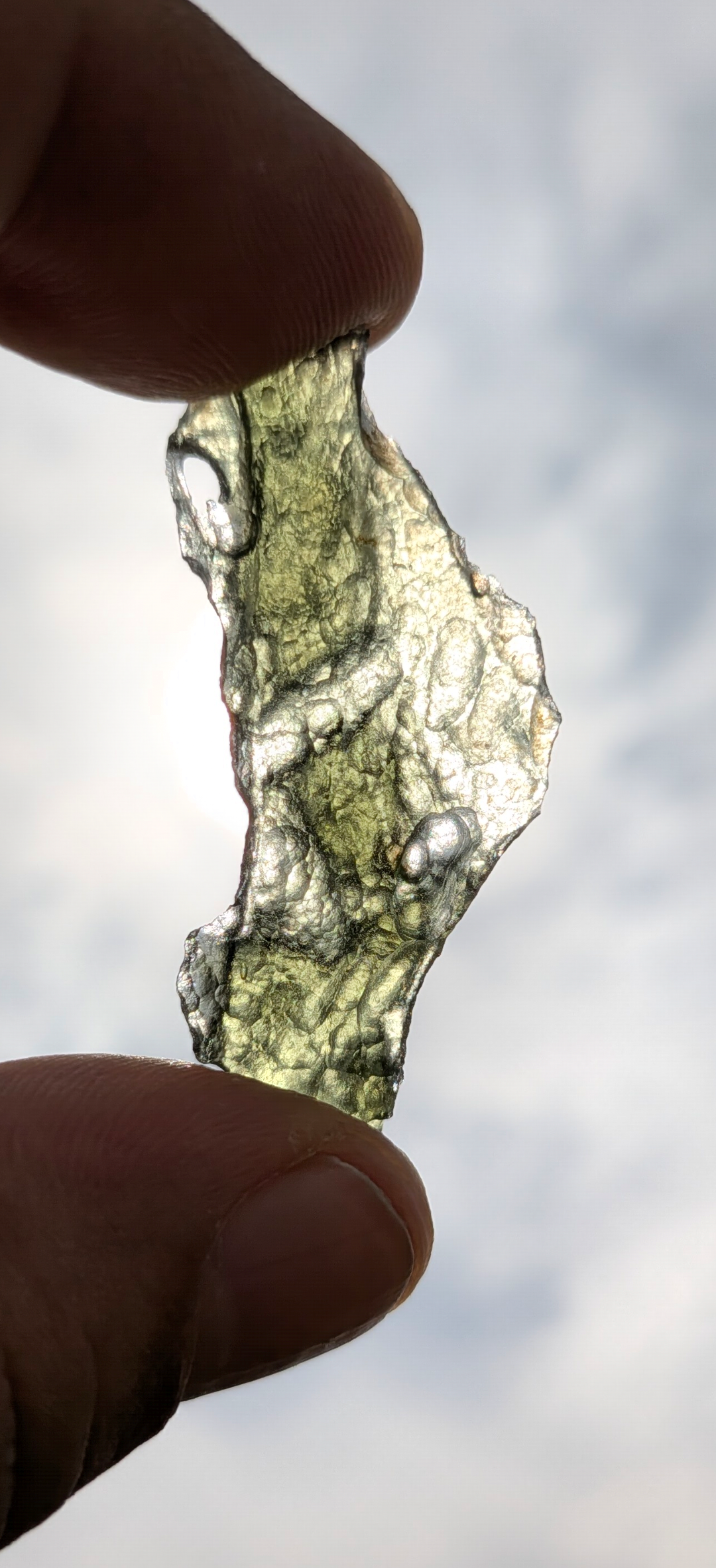 A++ Grade Moldavite From Dolni Chrastany #76 - 3,81g