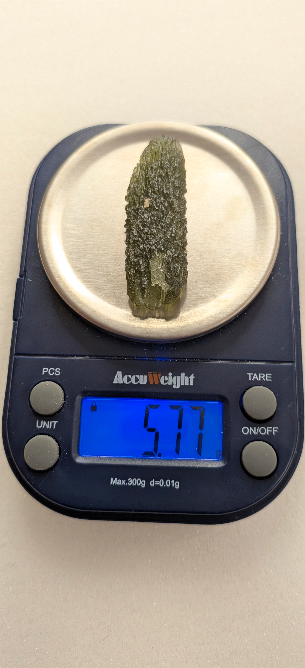 A++ Grade Moldavite From Marouskovo Pole #88 - 5,77g