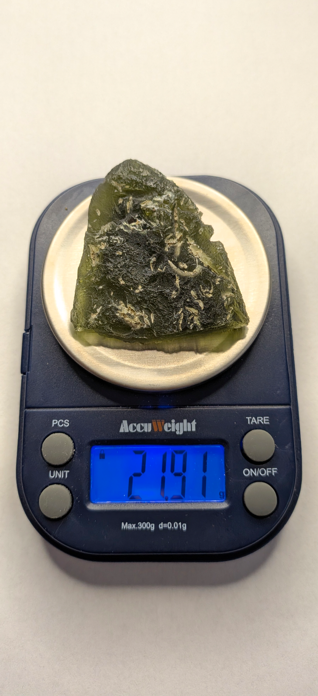 A+++ Grade Moldavite From Jankov #111 - 21.91g