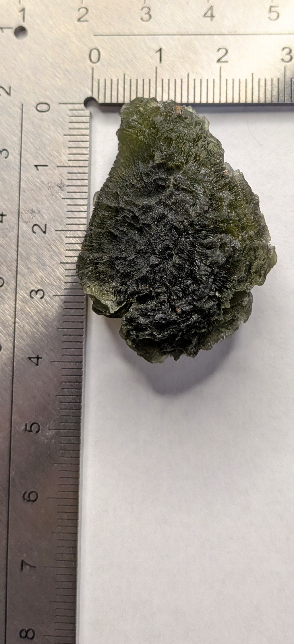 A+++ Grade Frosty Moldavite From Brusna #115 - 15.55g