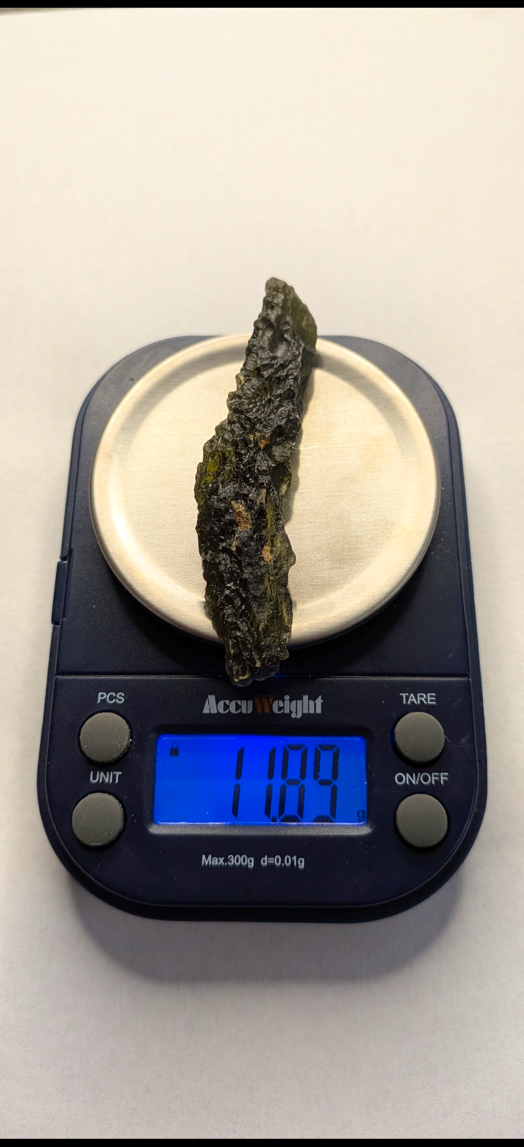 A+++ Grade Moldavite From Nesmen - Louka #125 - 11.89g