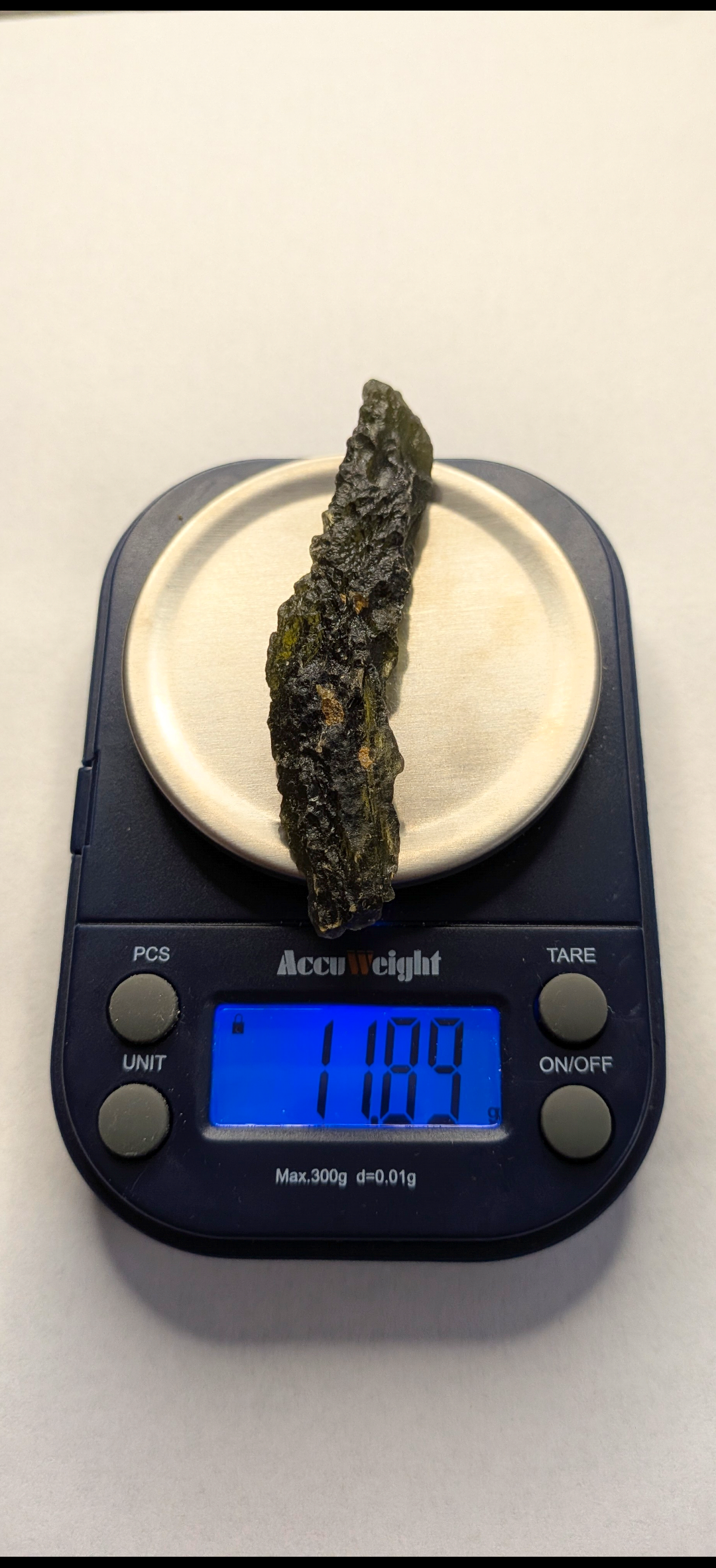 A+++ Grade Moldavite From Nesmen - Louka #125 - 11.89g