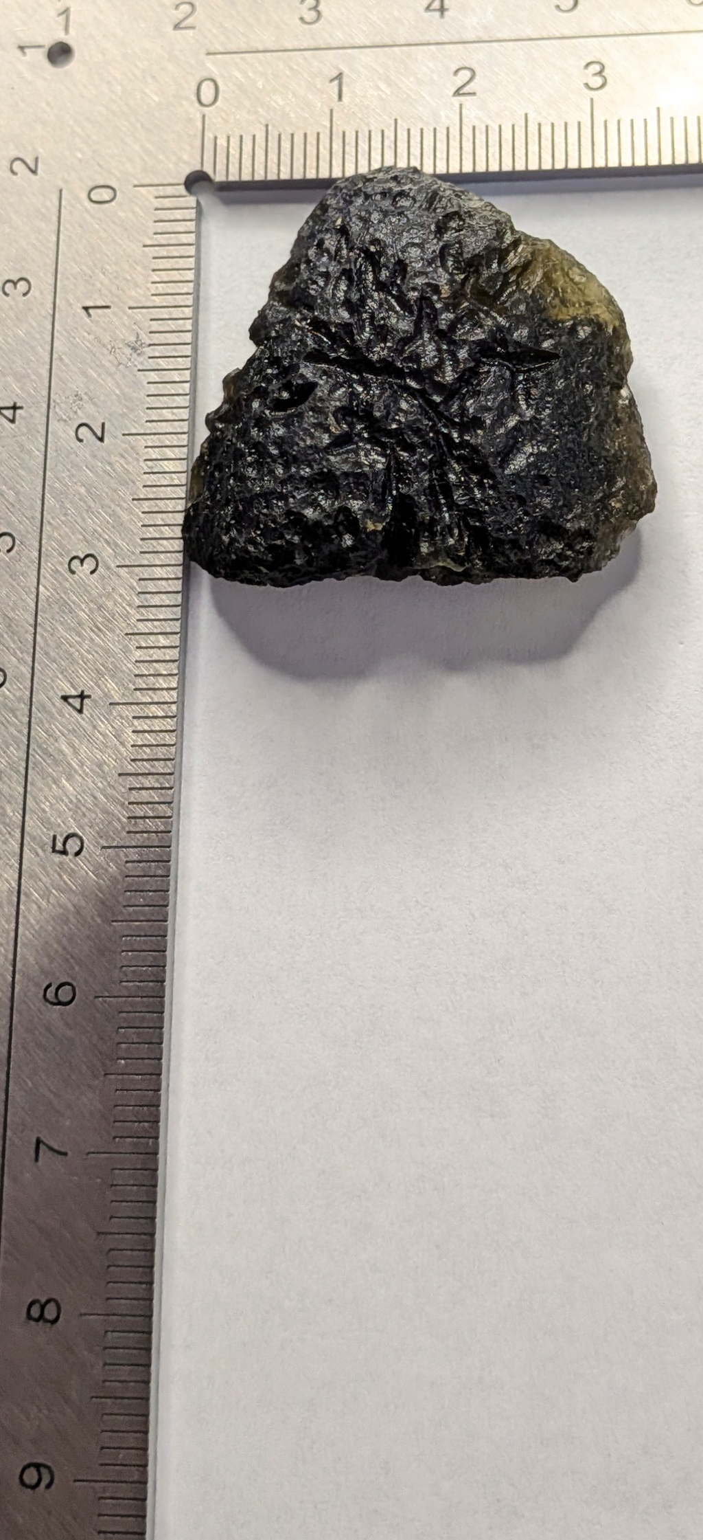 A+++ Grade Moldavite From Chlum #128 - 12.90g