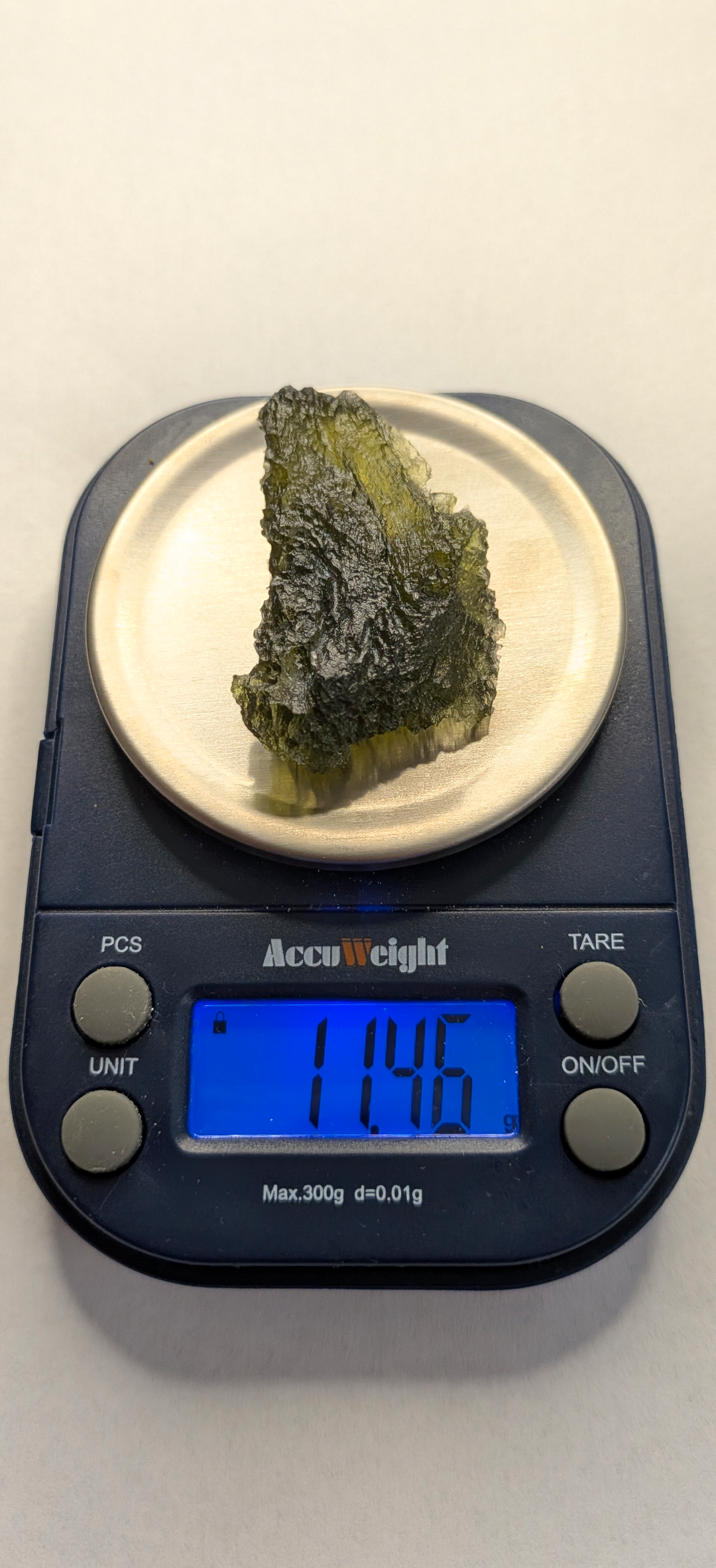 A+++ Grade Moldavite From Besednice - Stoh #130 - 11.47g