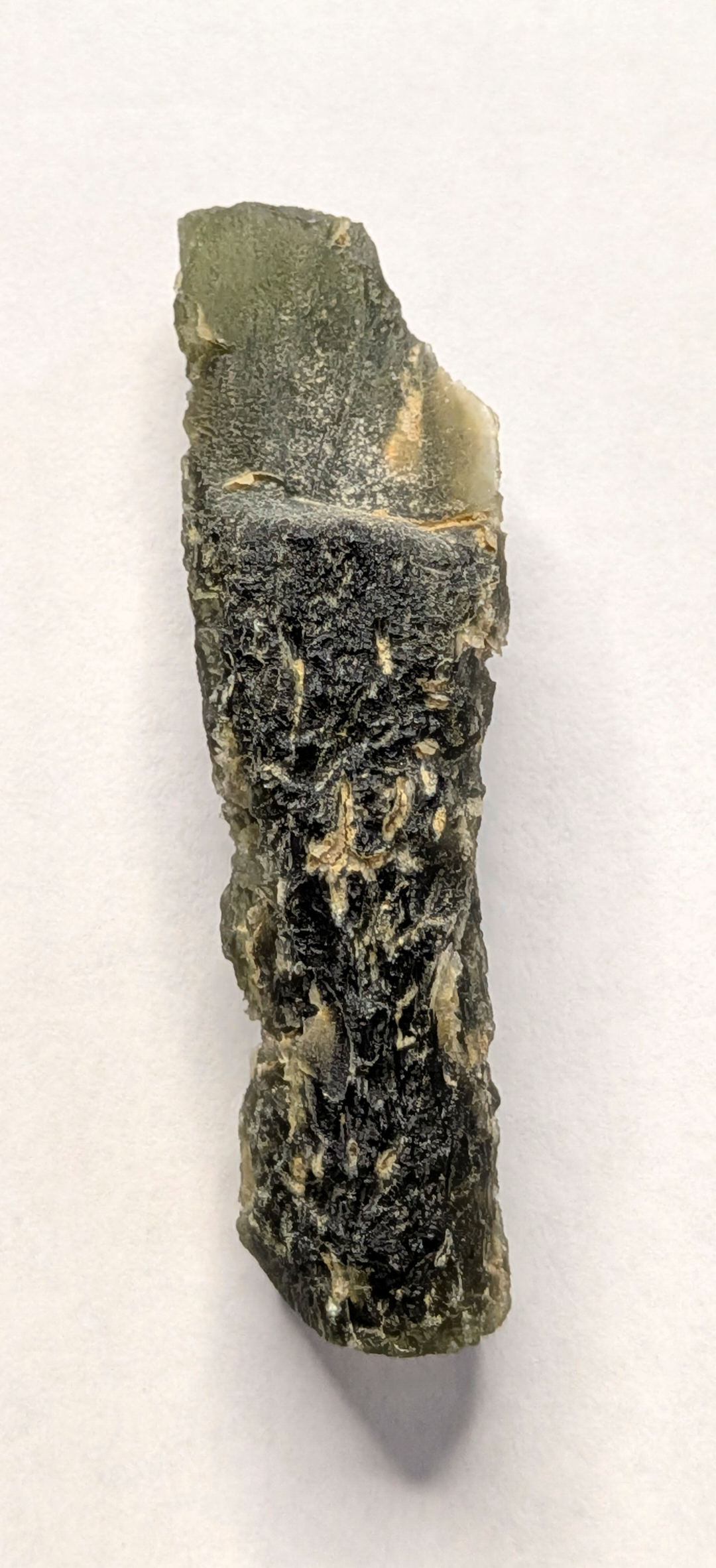 A+++ Grade Moldavite From Nesmen - Zahrada #131 - 12.87g