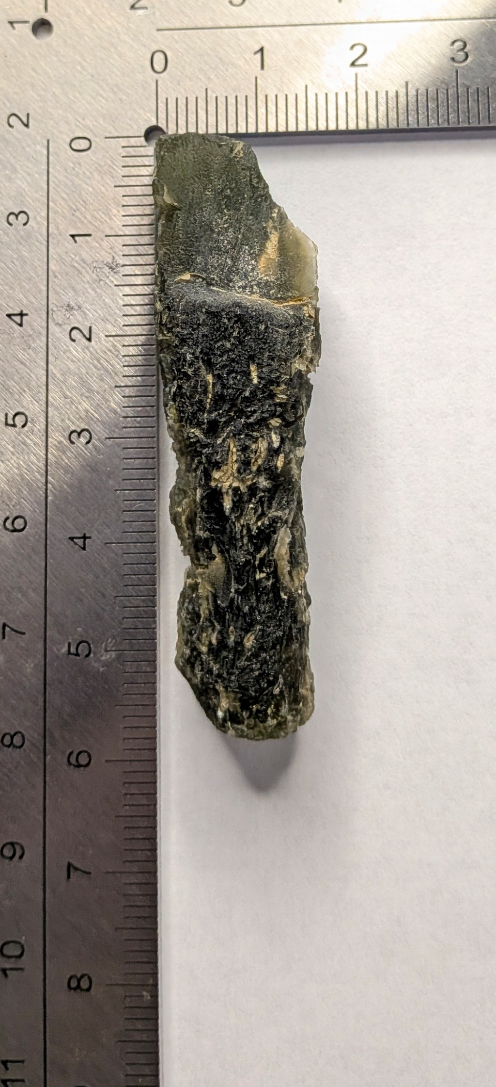 A+++ Grade Moldavite From Nesmen - Zahrada #131 - 12.87g