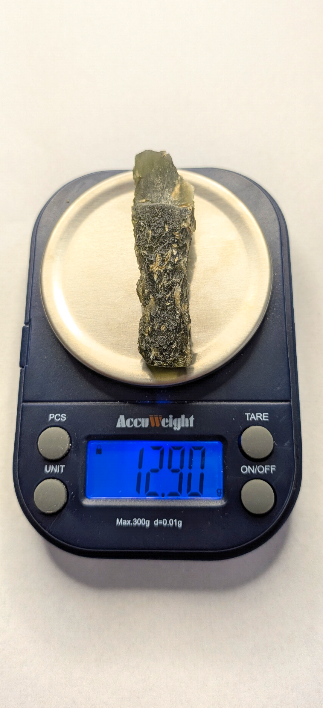 A+++ Grade Moldavite From Nesmen - Zahrada #131 - 12.87g