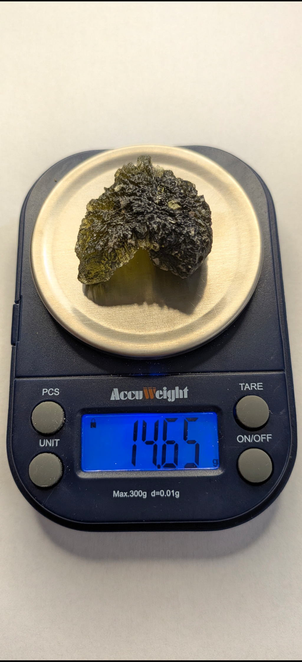A+++ Grade Moldavite From Netrebice #134 - 14.65g