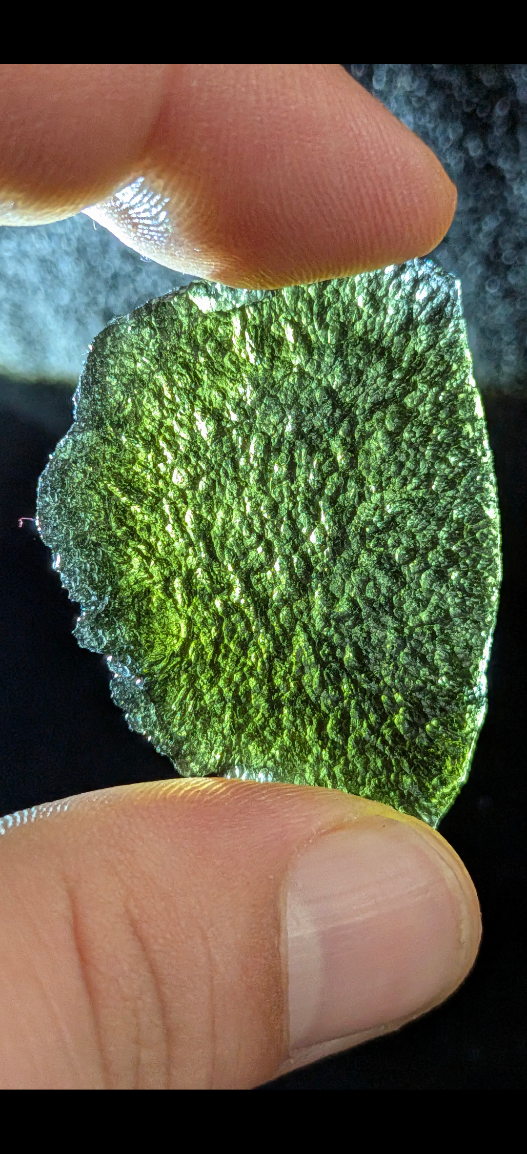 A+++ Grade Moldavite From Chlum #29 - 11.52g