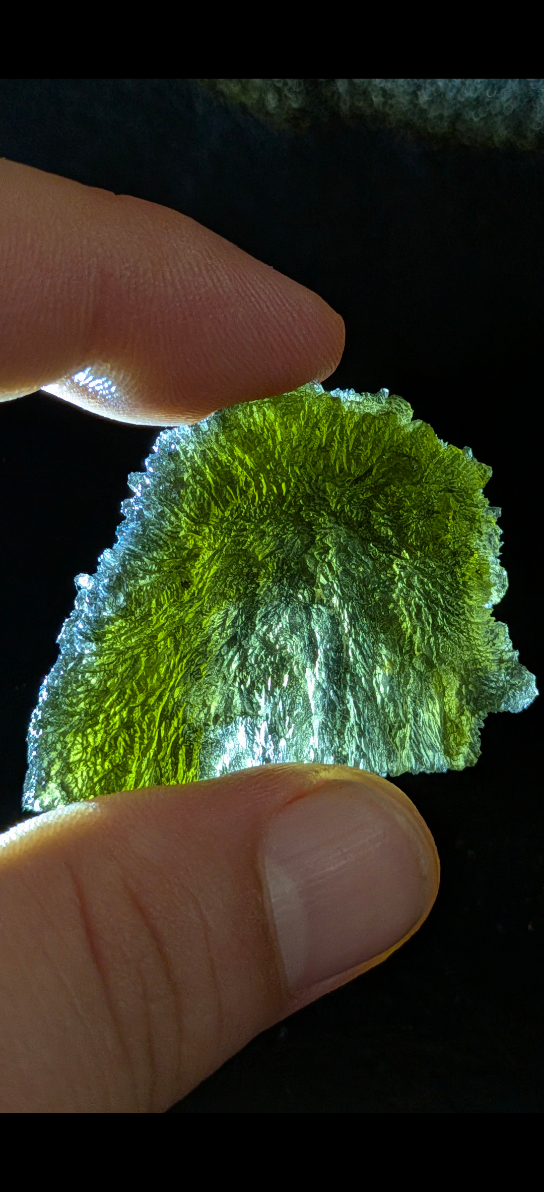 A+++ Grade Moldavite From Slavce #81 - 16,14g