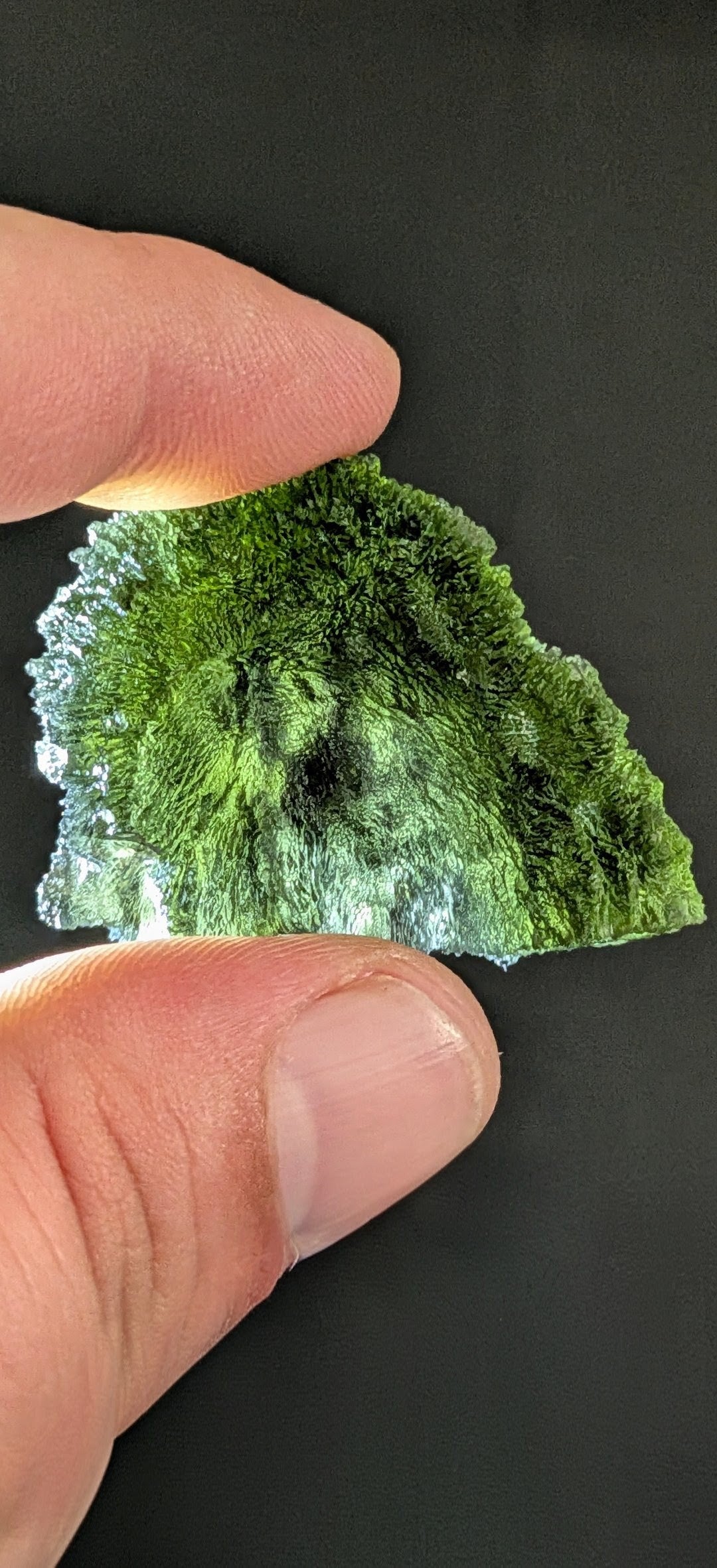 A+++ Grade Moldavite From Slavce #81 - 16,14g
