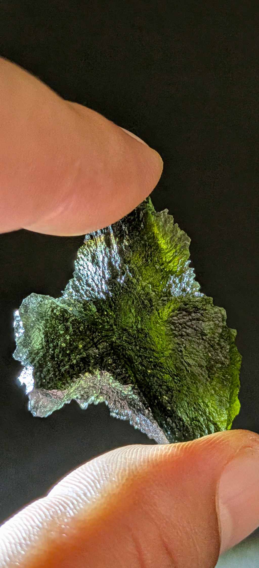 A+++ Grade Moldavite From Dolni Chrastany #83 - 13,64g