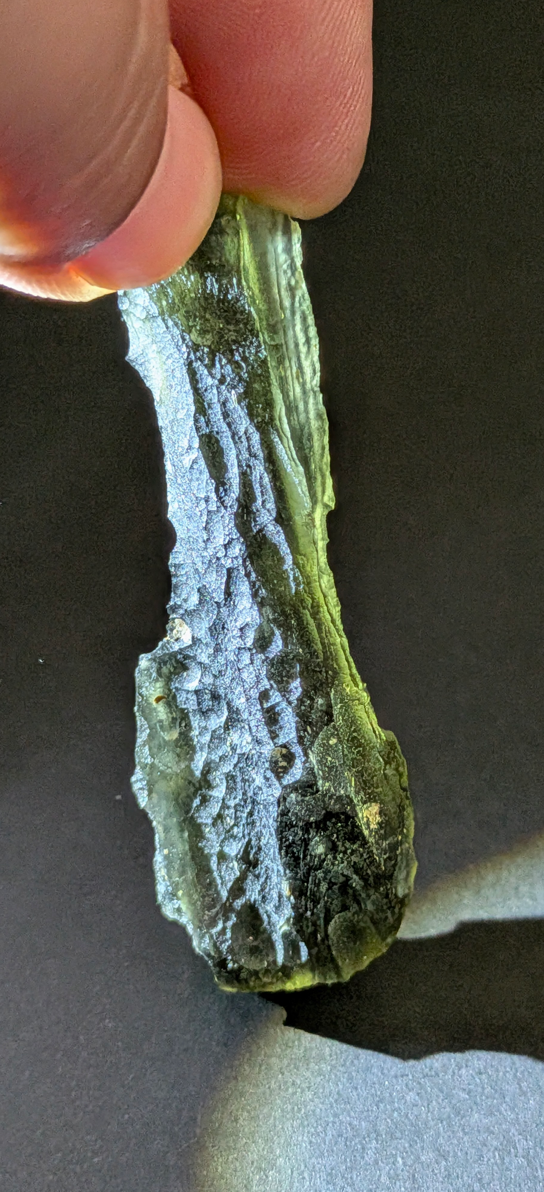 A+++ Grade Moldavite From Dolni Chrastany #77 - 15,01g