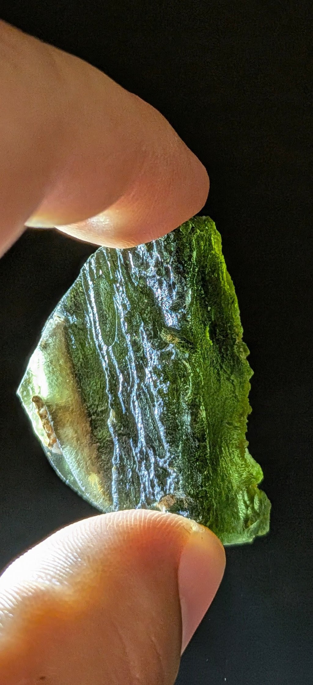 Moldavite From Lipi #86 - 16,97g