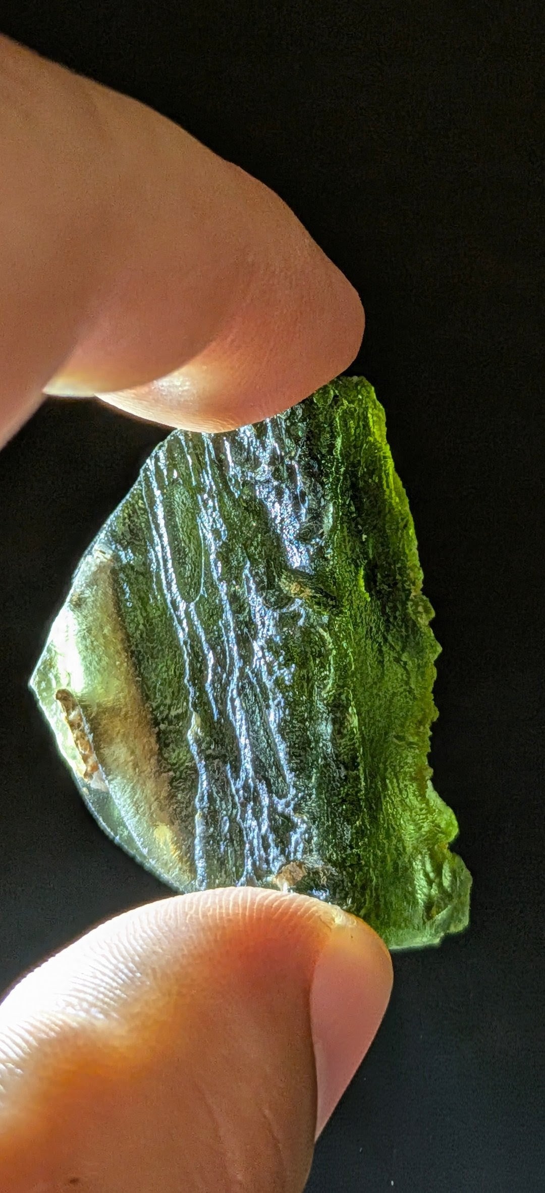 Moldavite From Lipi #86 - 16,97g