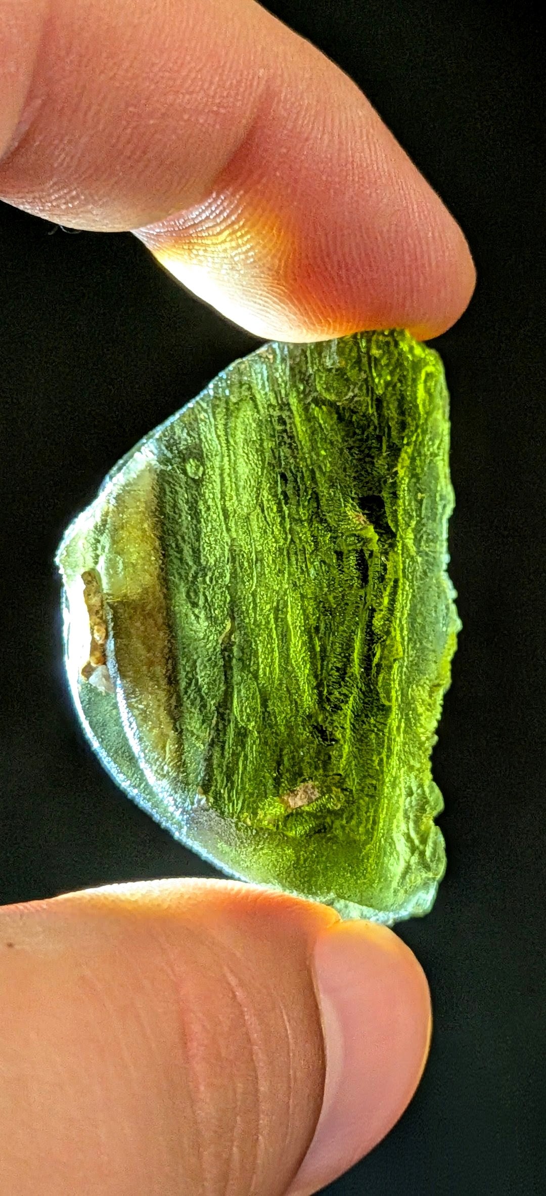 Moldavite From Lipi #86 - 16,97g