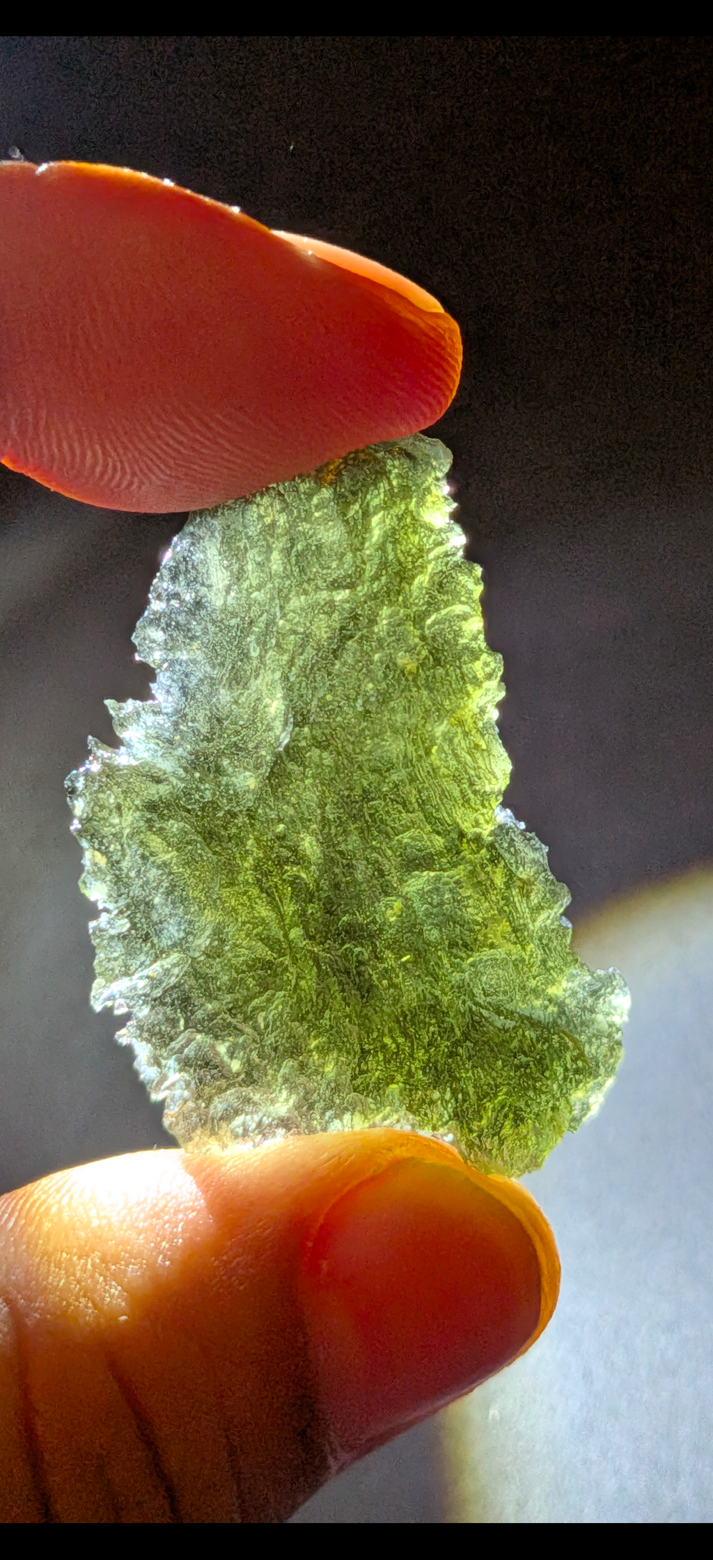 A+++ Grade Moldavite From Besednice - Stoh #130 - 11.47g