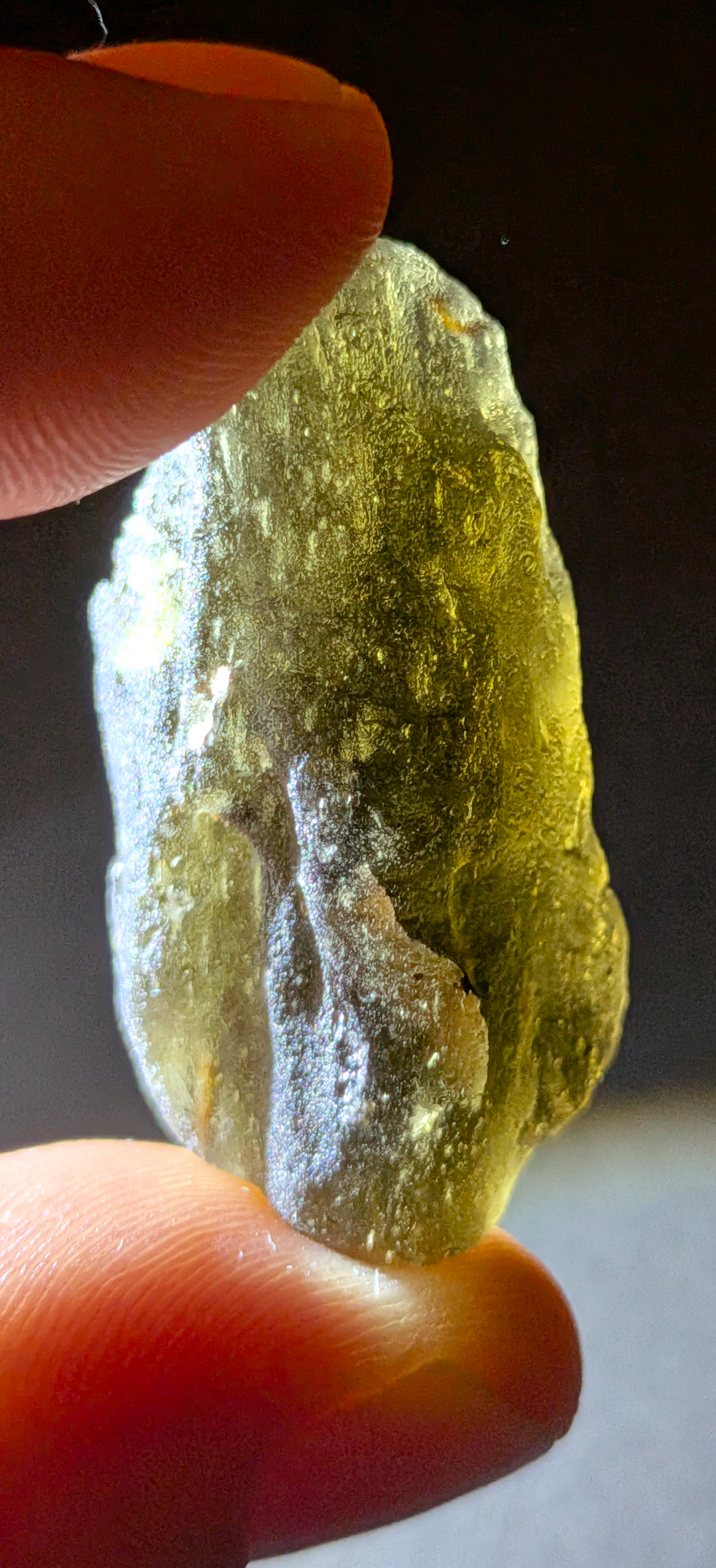 Moldavite From Dobrkovska Lhota #148 - 13.88g