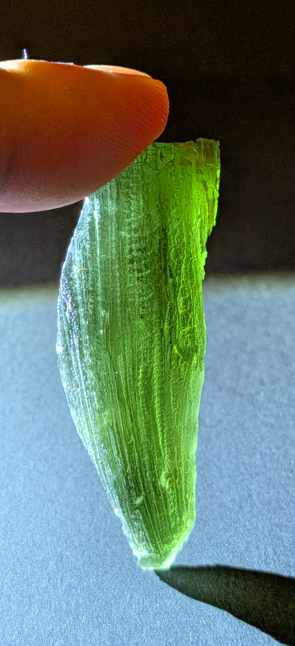 A+++ Grade Moldavite From Nesmen - Zahrada #132 - 13.00