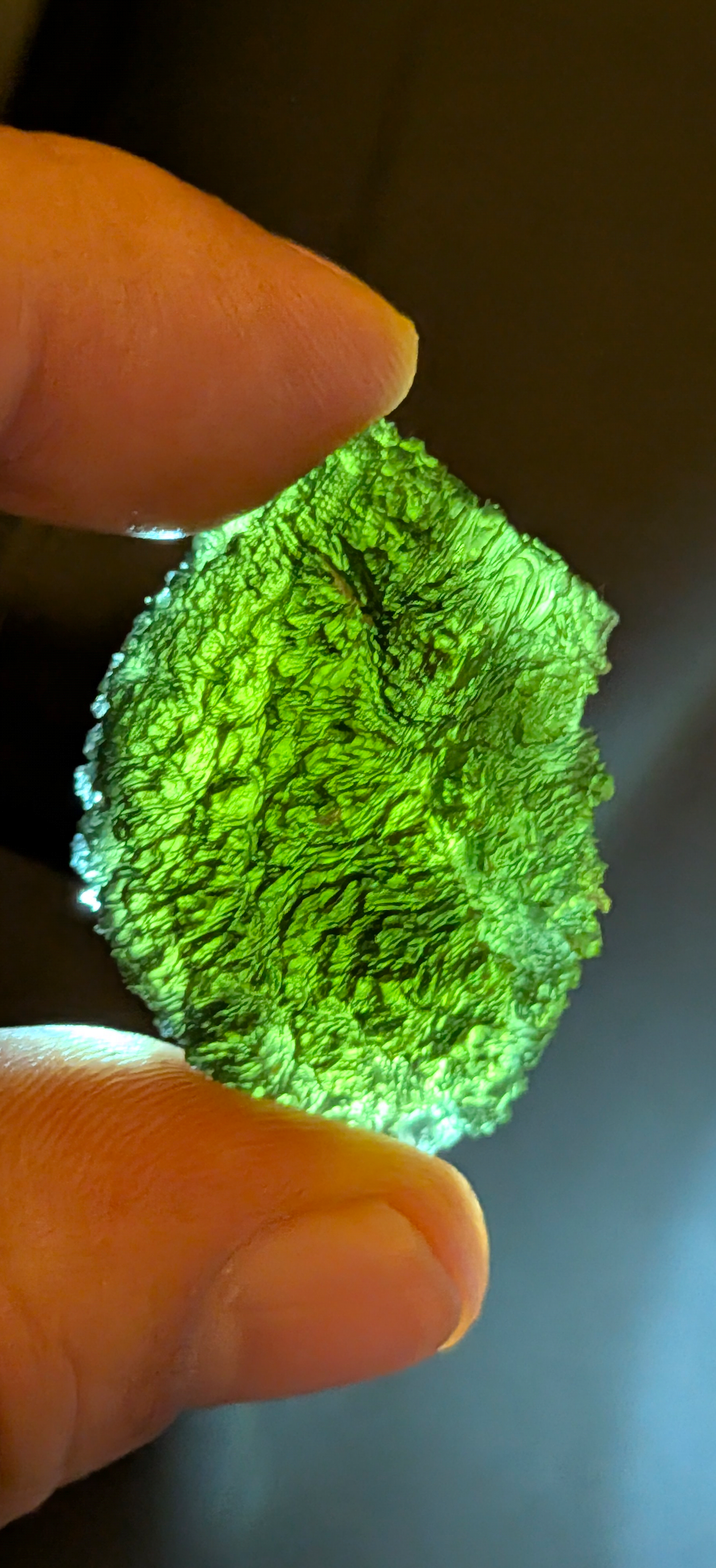 A+++ Grade Moldavite From Slavce-Adamek #139 - 16,35g