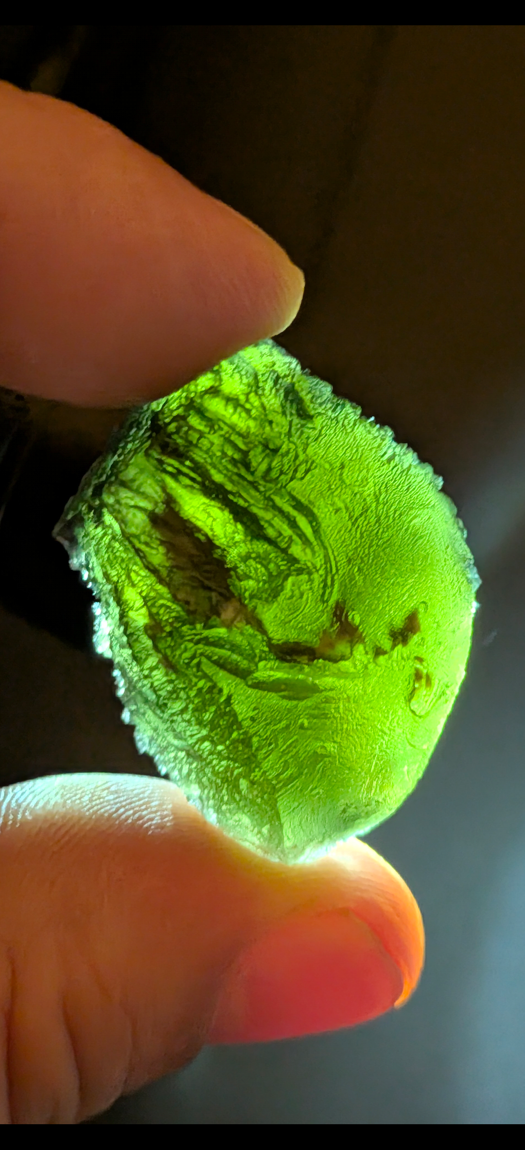 A+++ Grade Moldavite From Slavce-Adamek #139 - 16,35g