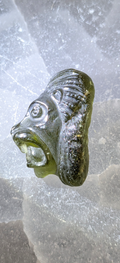Moldavite Art-Glyptic - Lion #75 - 5.99g