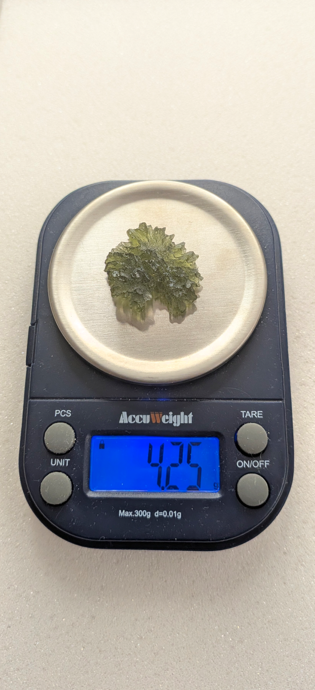 A+++ Grade Hedgehog Moldavite From Besednice - Jezkovna #142 - 4.25g
