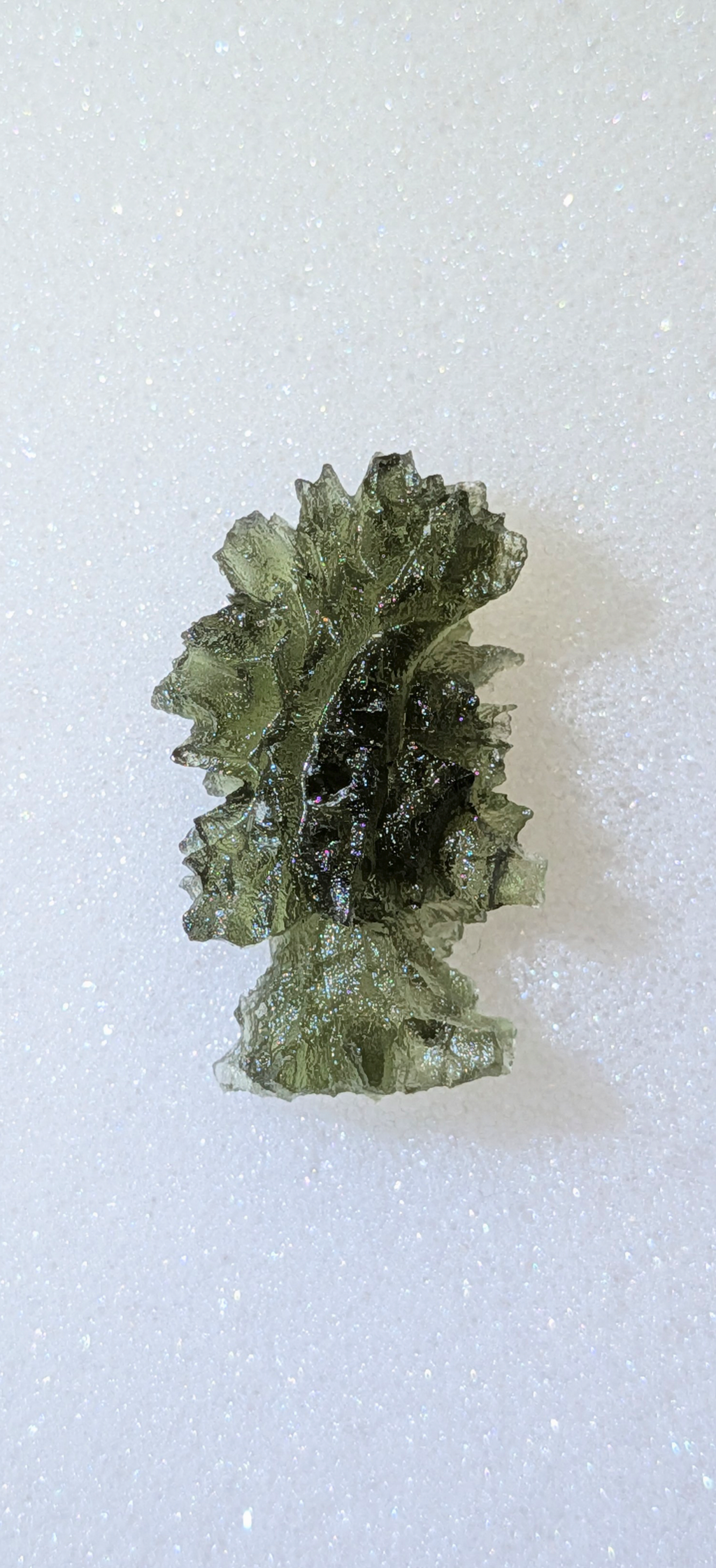 A+++ Grade Hedgehog Moldavite From Besednice - Jezkovna #143 - 3.53g