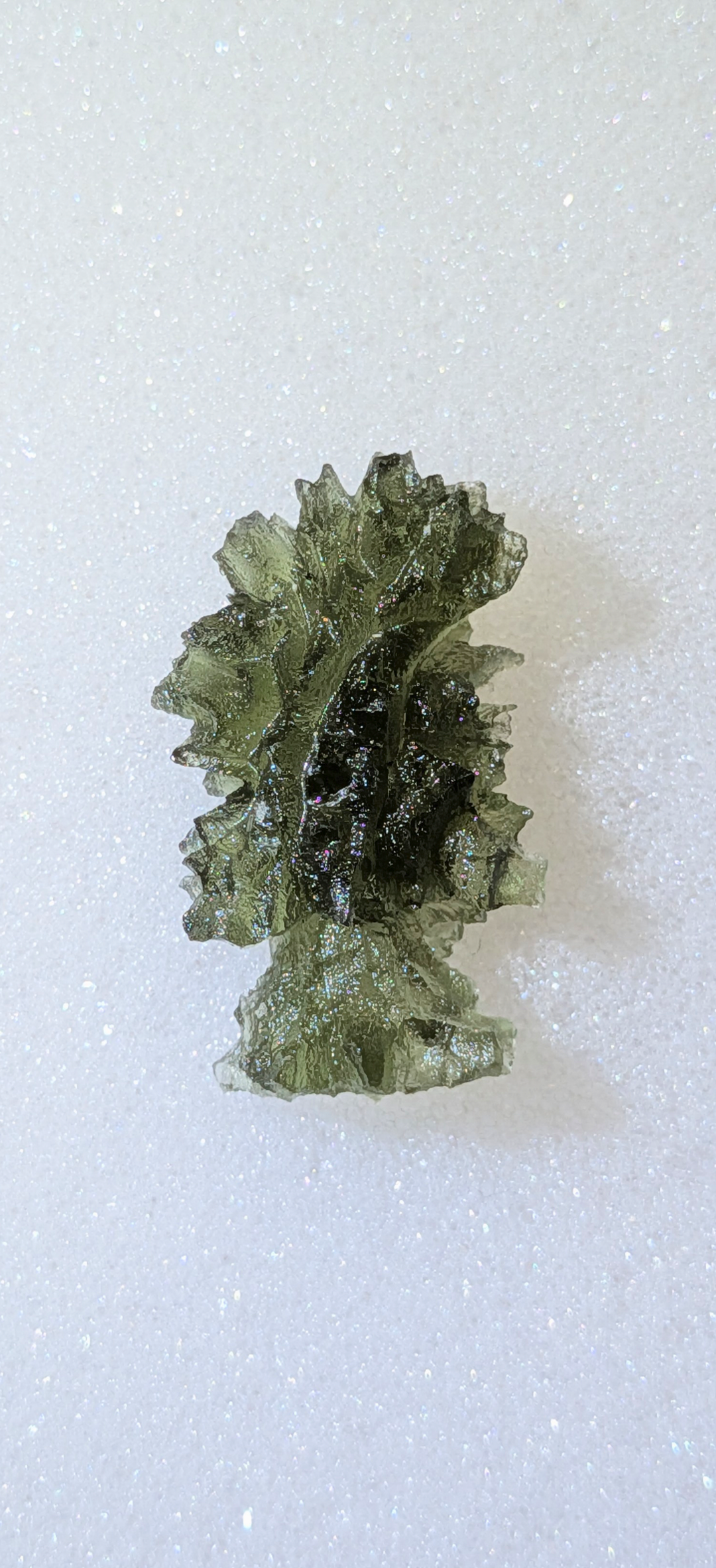 A+++ Grade Hedgehog Moldavite From Besednice - Jezkovna #143 - 3.53g