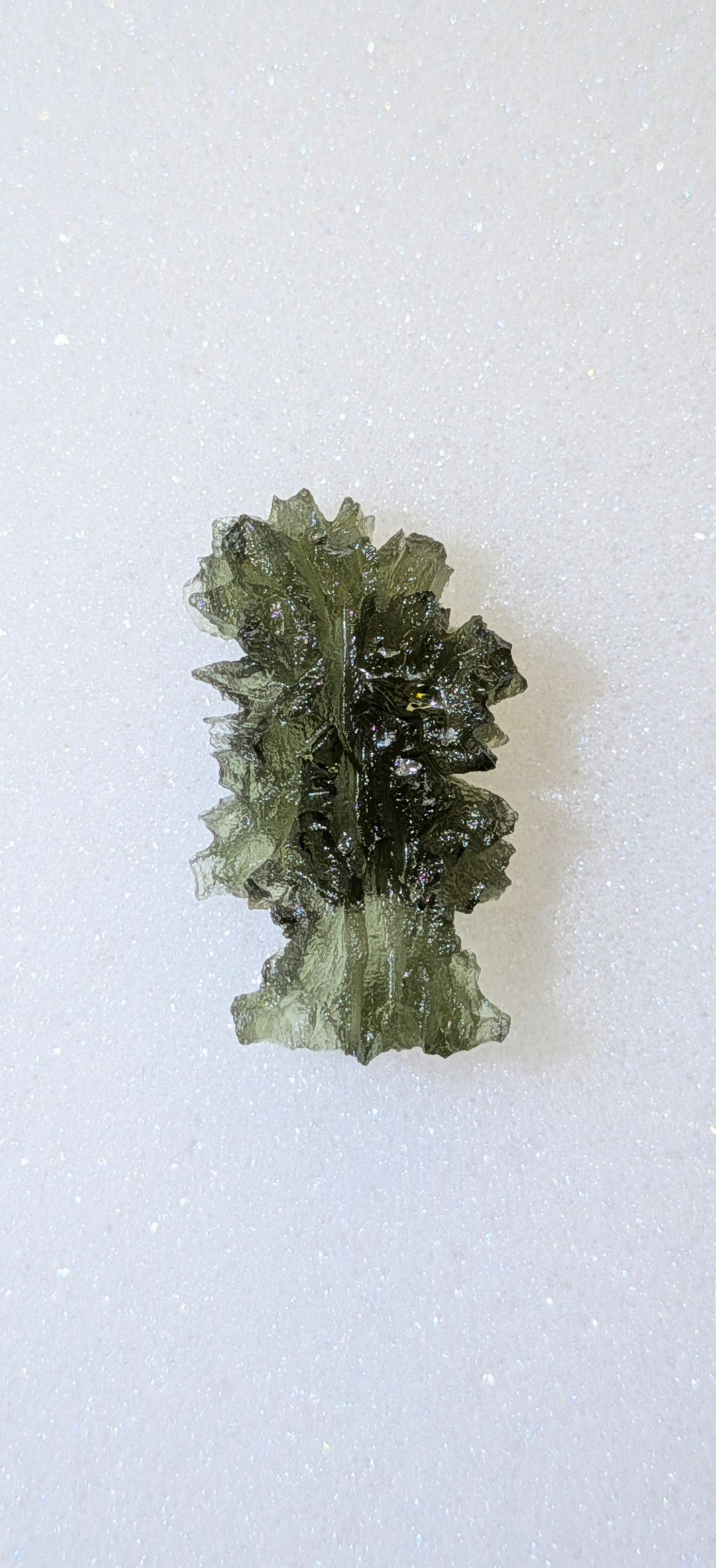 A+++ Grade Hedgehog Moldavite From Besednice - Jezkovna #143 - 3.53g
