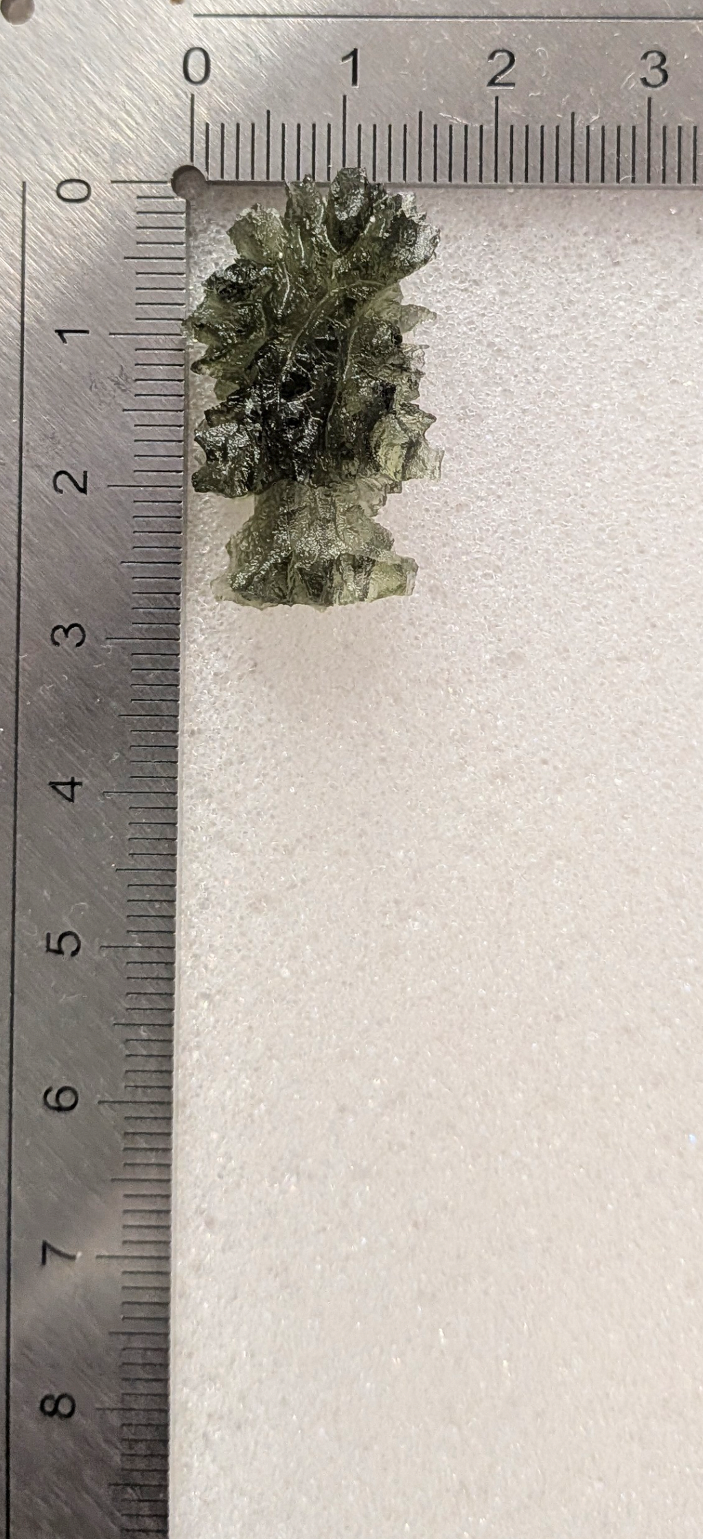 A+++ Grade Hedgehog Moldavite From Besednice - Jezkovna #143 - 3.53g