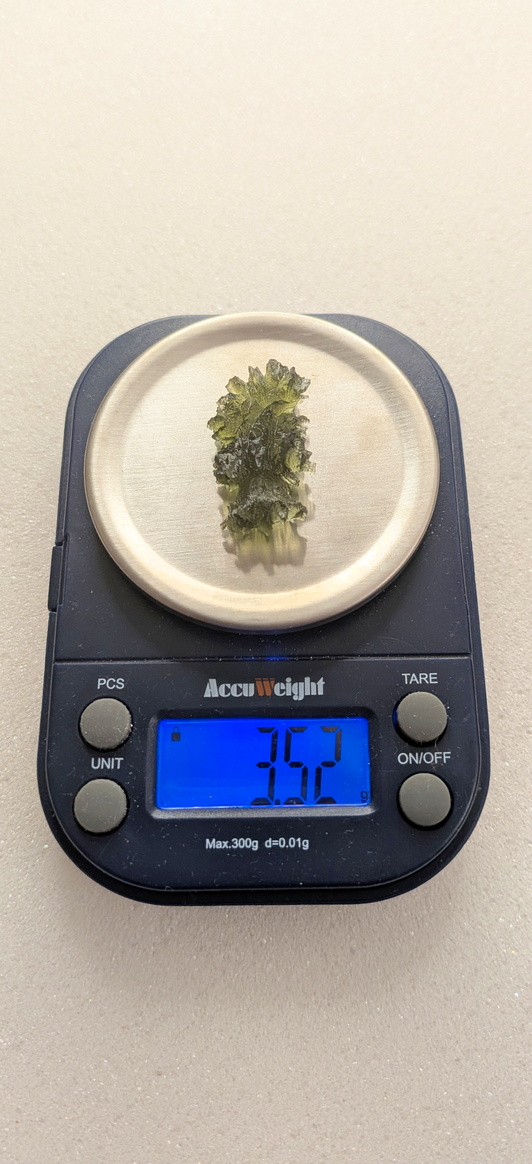 A+++ Grade Hedgehog Moldavite From Besednice - Jezkovna #143 - 3.53g