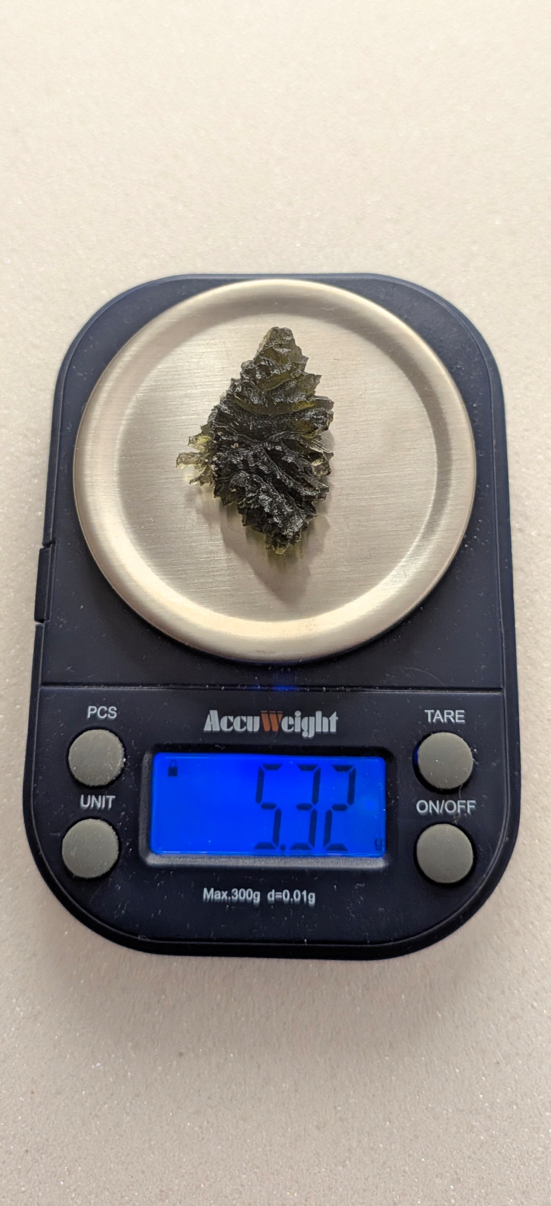 A+++ Grade Hedgehog Moldavite From Besednice - Jezkovna #144 - 5.32g