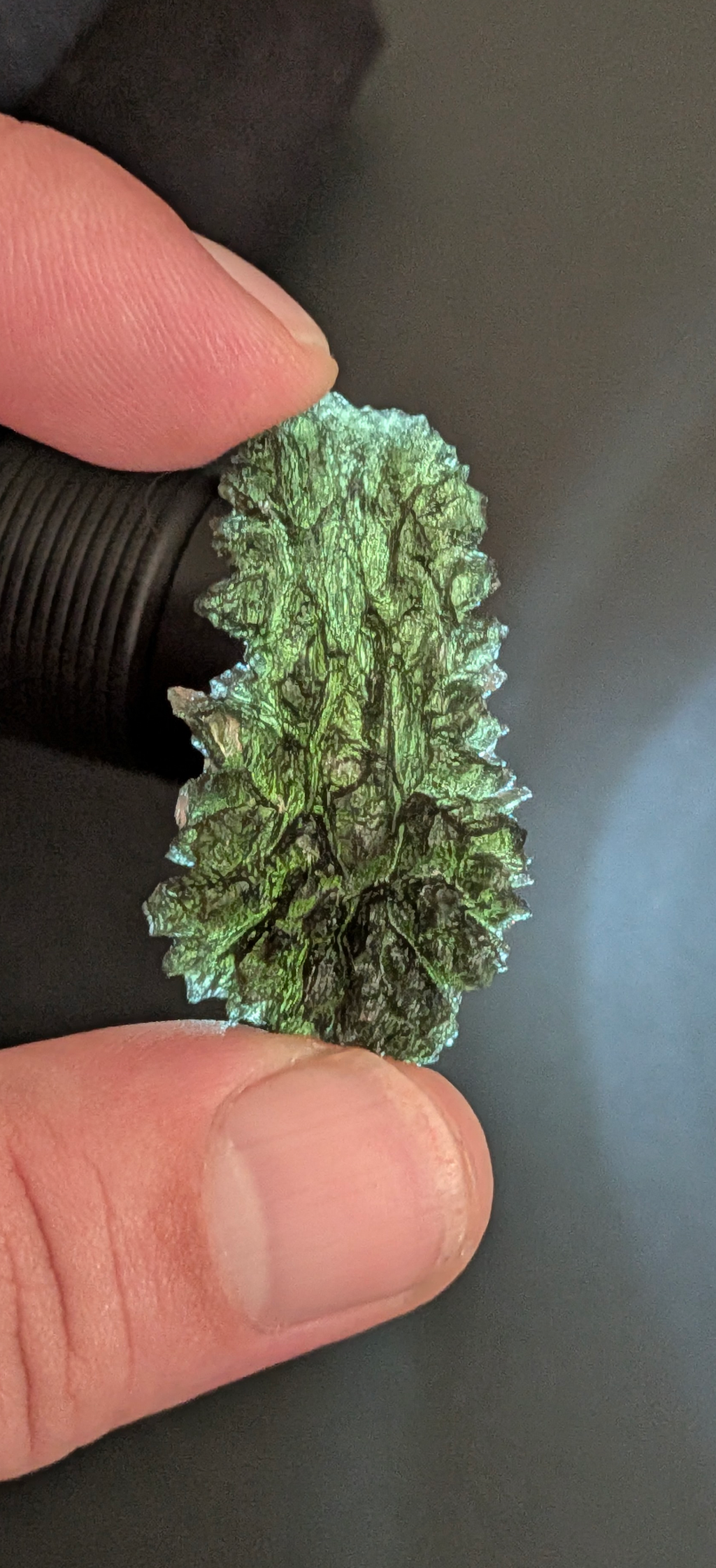 A+++ Grade Hedgehog Moldavite From Besednice - Jezkovna #145 - 8.66g