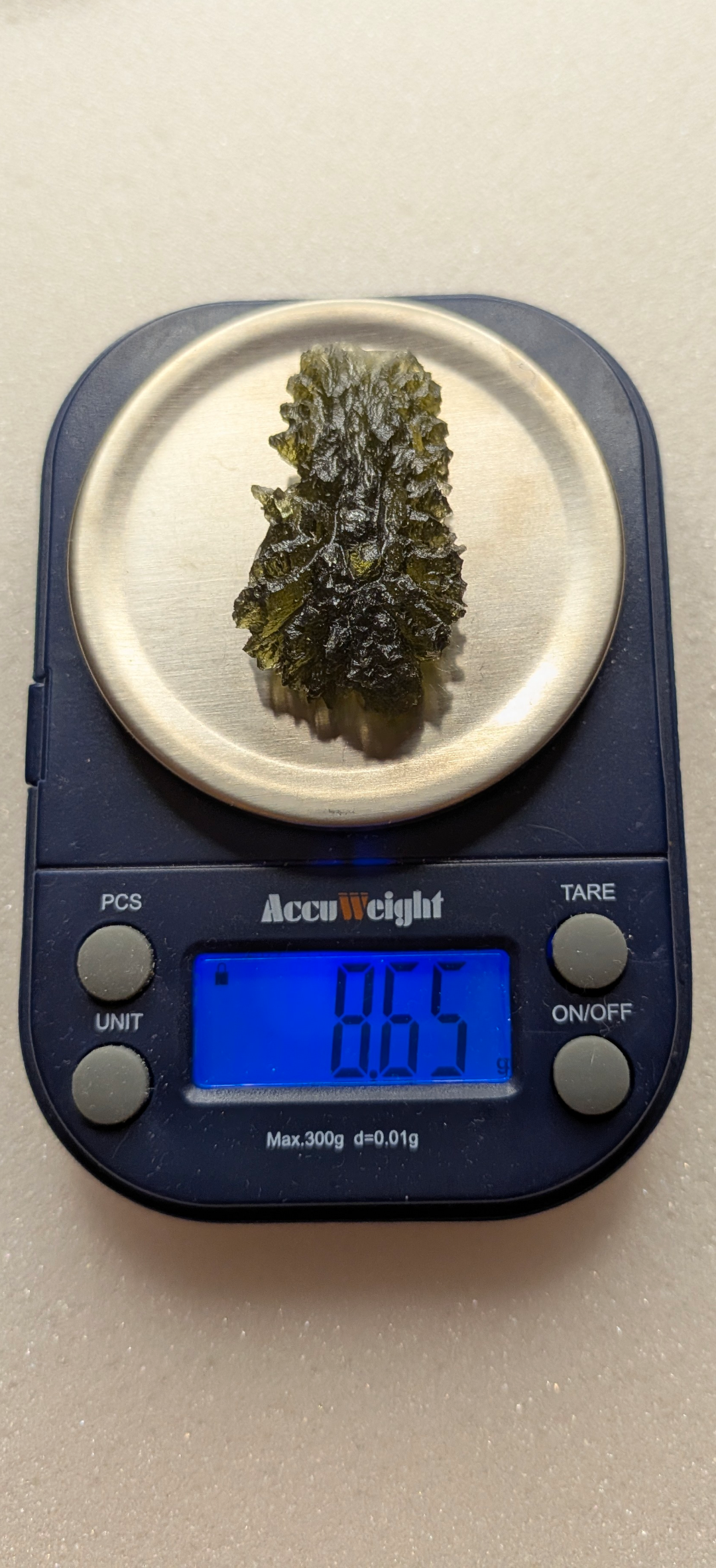 A+++ Grade Hedgehog Moldavite From Besednice - Jezkovna #145 - 8.66g