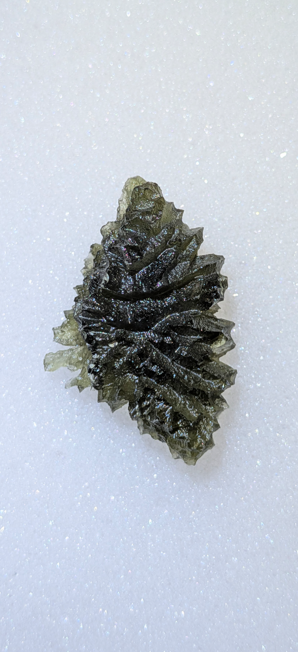 A+++ Grade Hedgehog Moldavite From Besednice - Jezkovna #144 - 5.32g