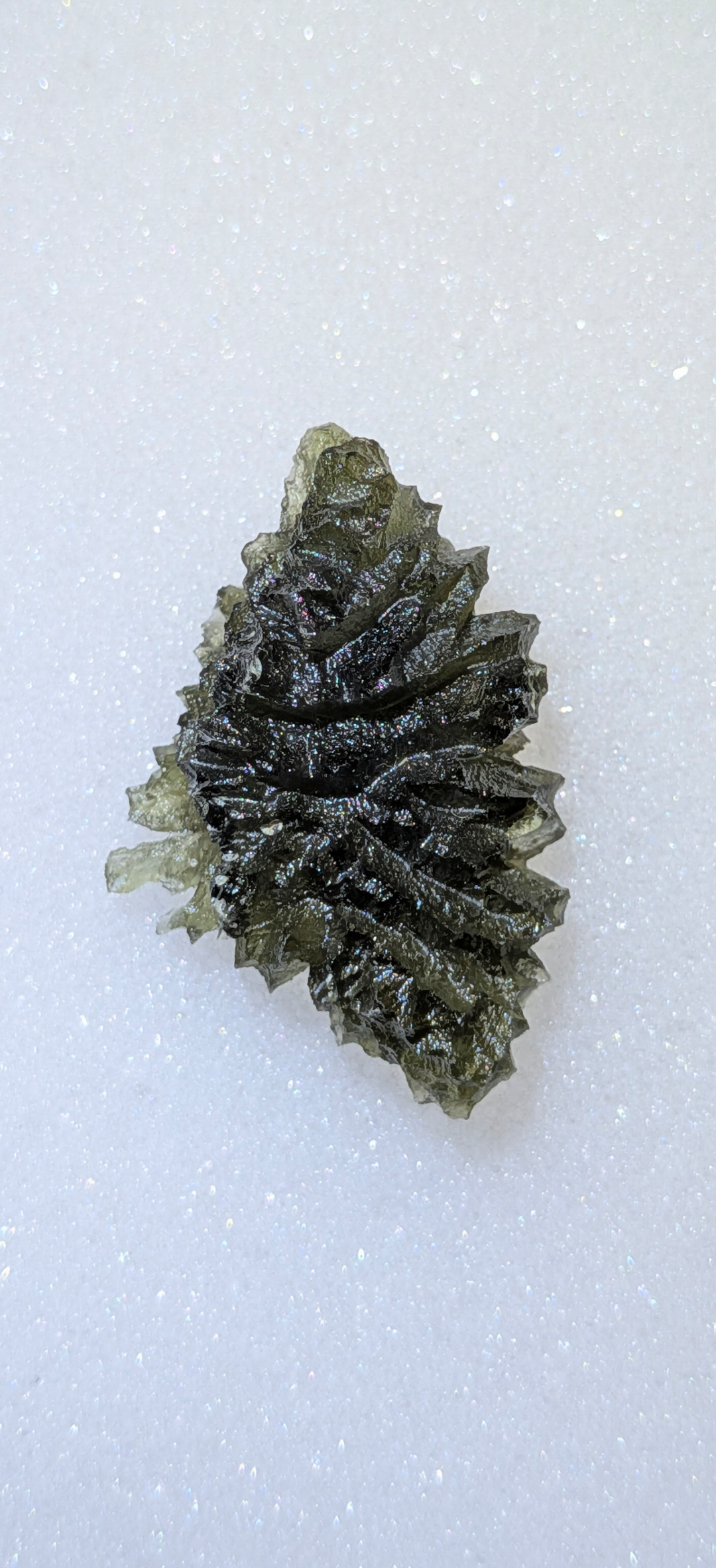 A+++ Grade Hedgehog Moldavite From Besednice - Jezkovna #144 - 5.32g