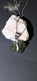 Moldavite Hand-Made Pendant #13 - 1.97g