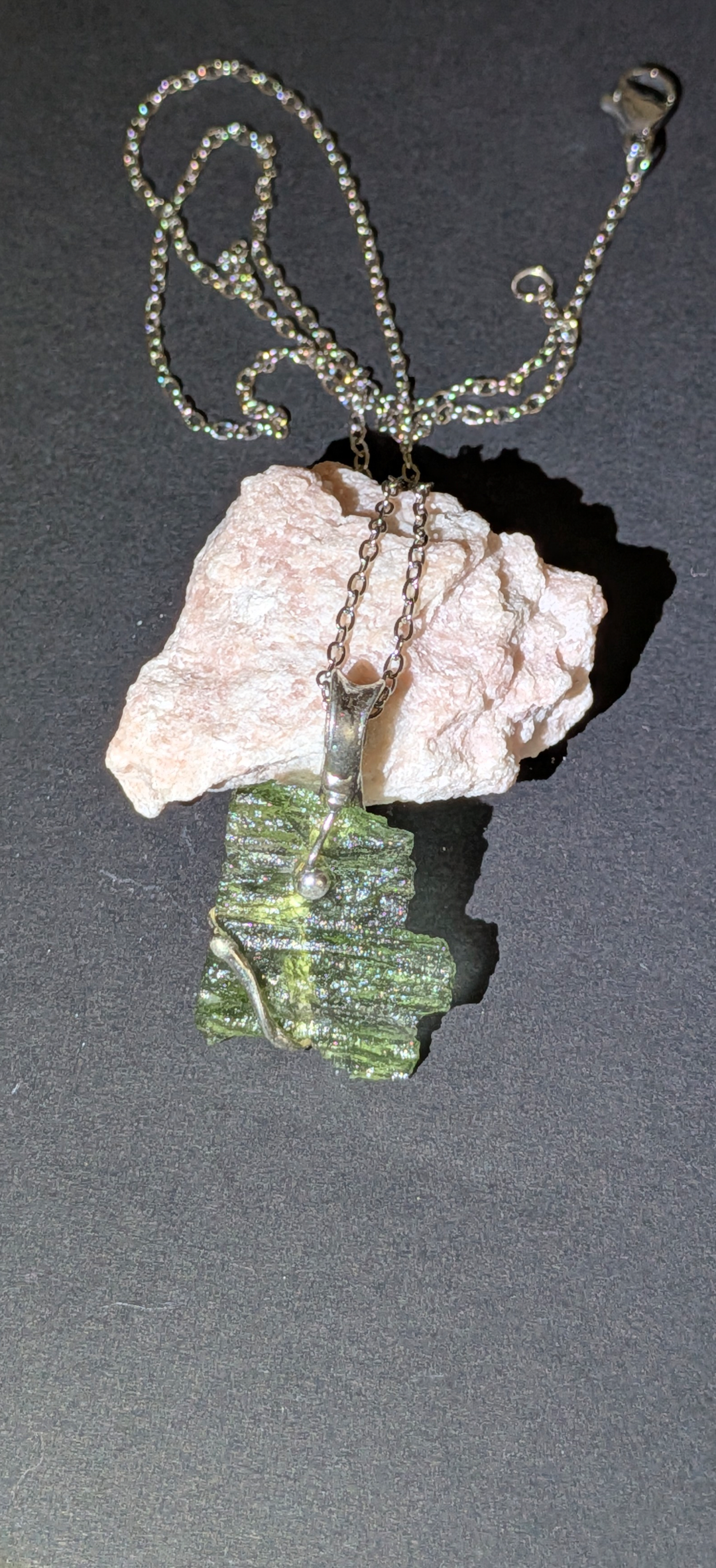 Moldavite Hand-Made Pendant #15 - 2.26