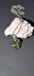 Moldavite Hand-Made Pendant #16 - 2.29g