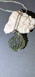 Moldavite Hand-Made Pendant #23 - 2.71g