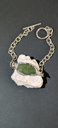 Moldavite XL Bracelet, Borovany 1,9g #47