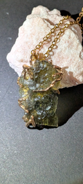 Gold Plated Surgical Steel Pendant 1,45g #68