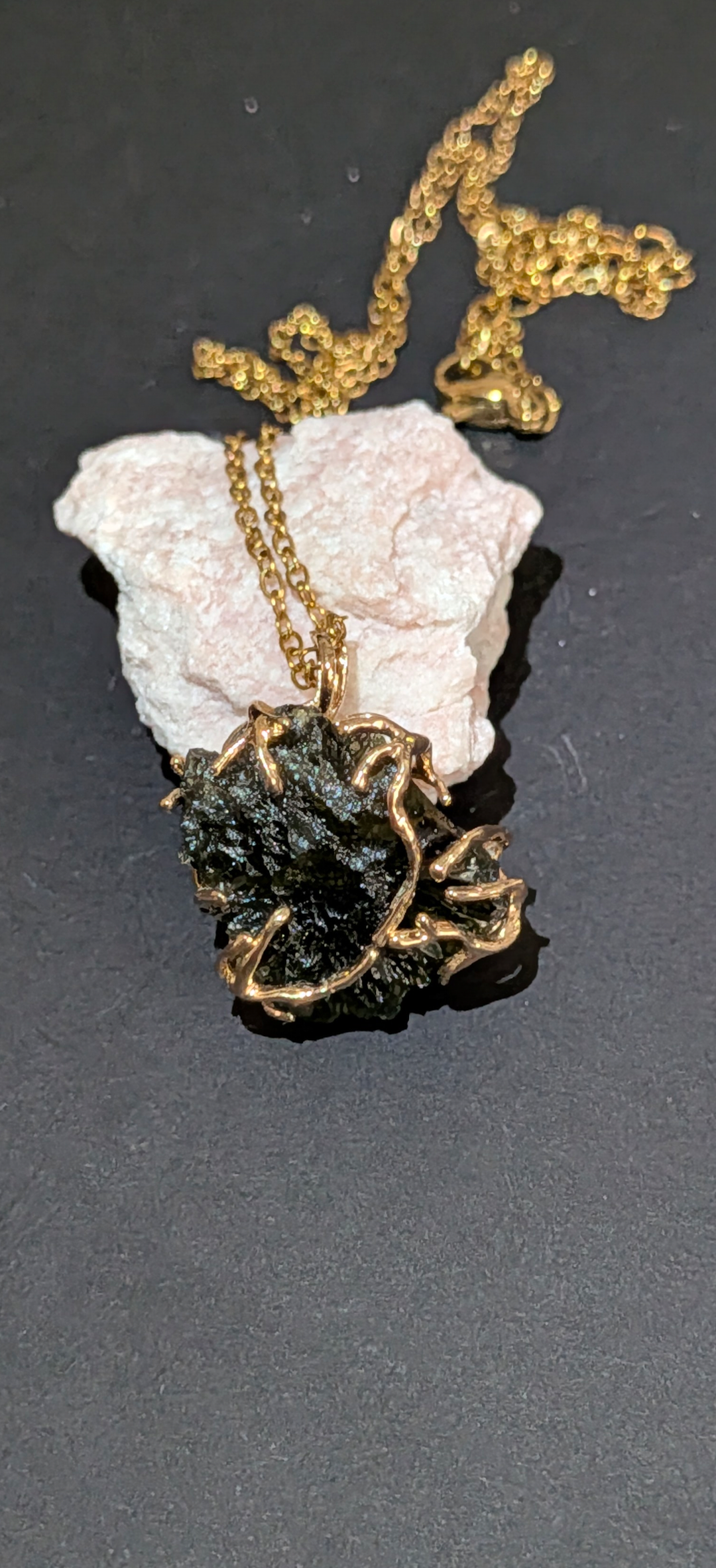 Gold Plated Surgical Steel Pendant 3,22g #71