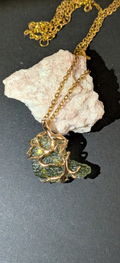 Gold Plated Surgical Steel Pendant 1,08g #72