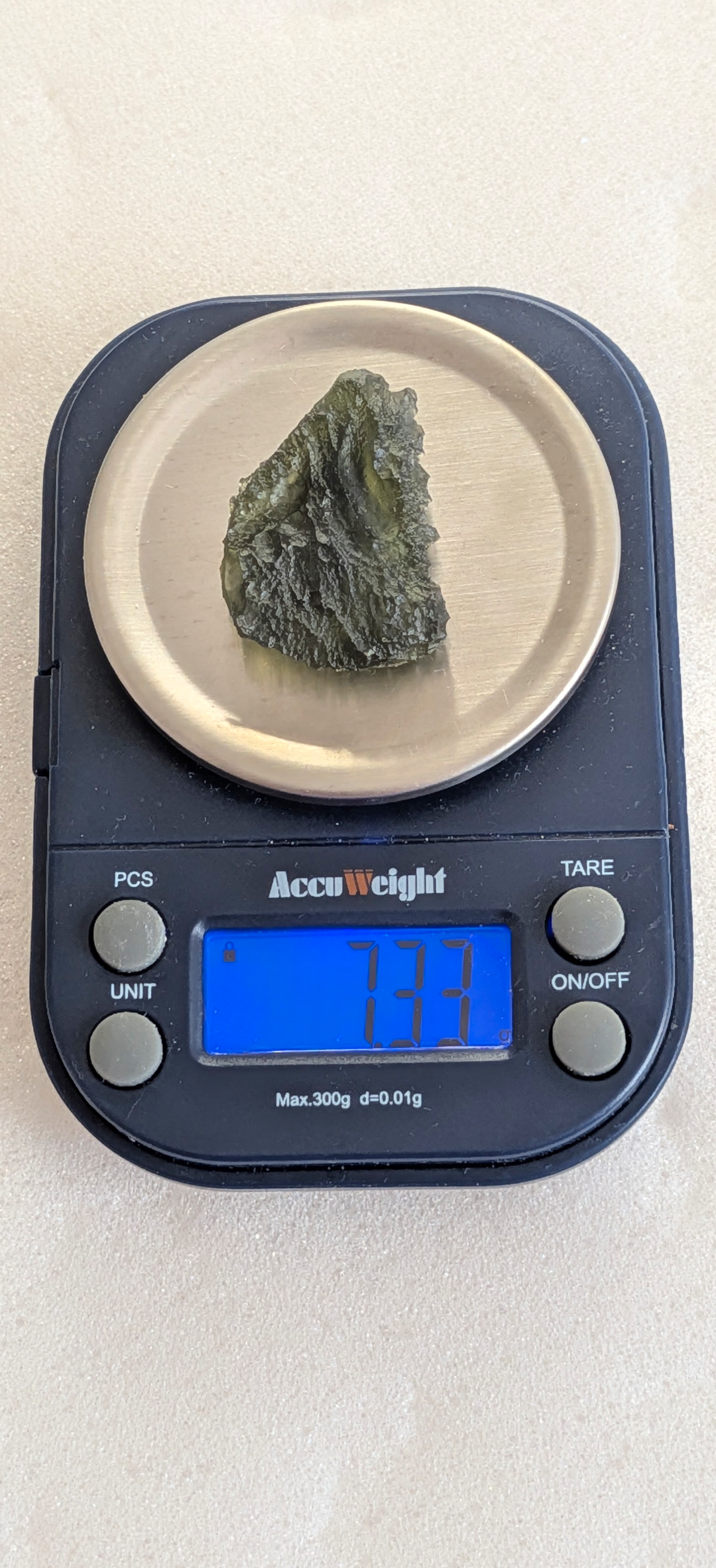A+ Grade Moldavite From Dolni Chrastany #93 - 7.33g