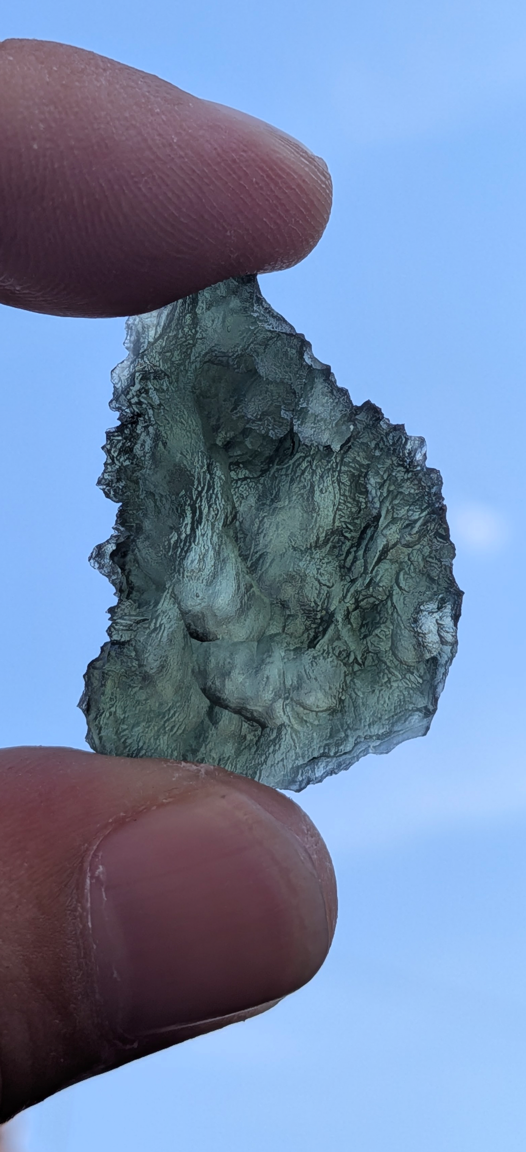 A+ Grade Moldavite From Dolni Chrastany #93 - 7.33g