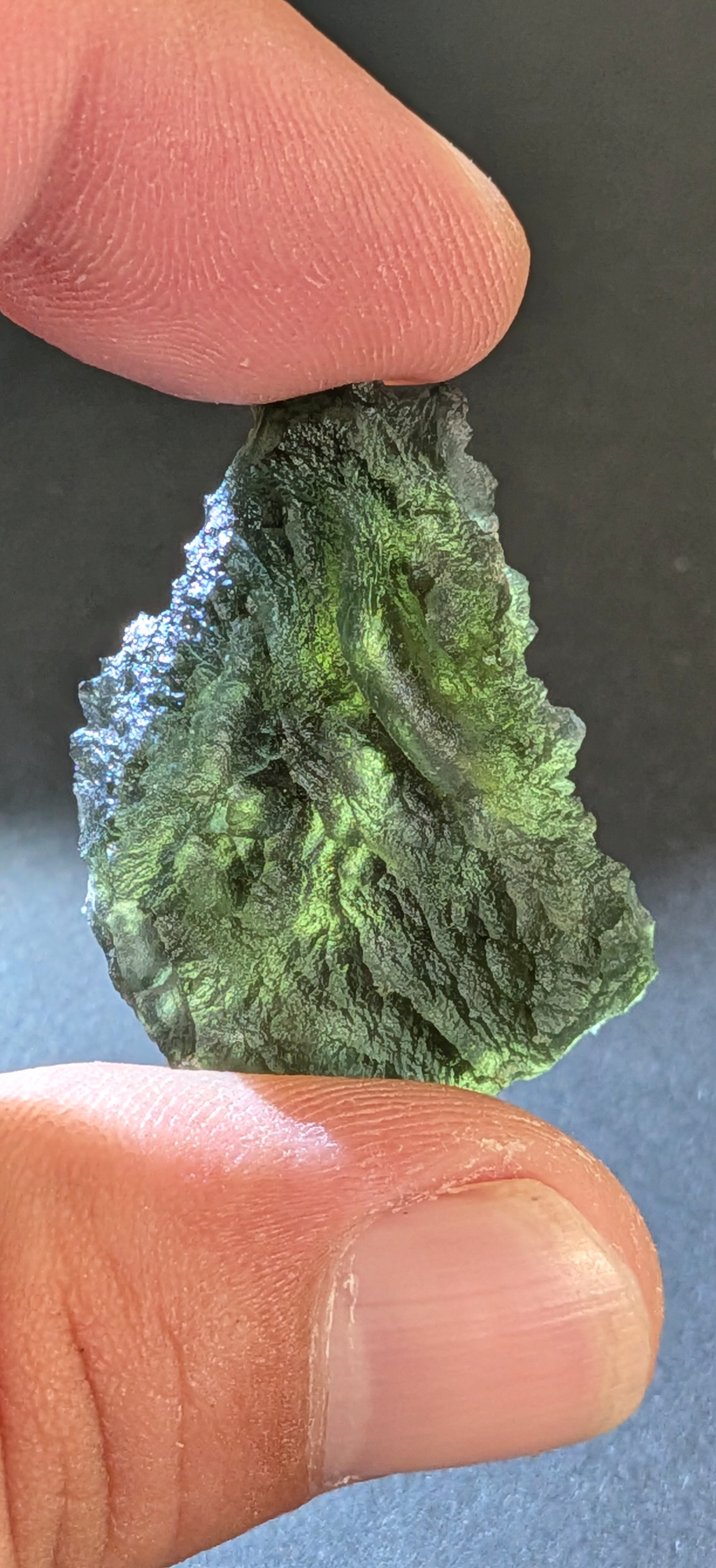 A+ Grade Moldavite From Dolni Chrastany #93 - 7.33g